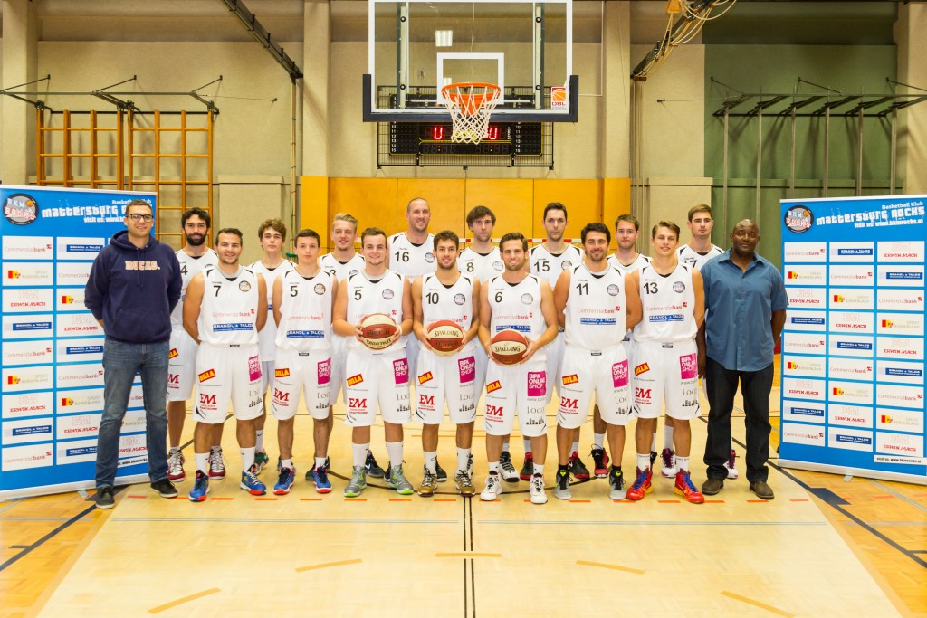 19.09.2015 Basketball 2.Bundesliga BK Mattersburg Rocks - Mannschaftsportrait Bild zeigt: BK Mattersburg Rocks Copyright Pictorial / M.Proell office@pictorial.at www.basketball.pictorial.at