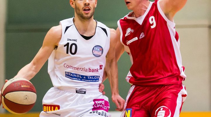 29.04.2017 Basketball 2.Bundesliga Playoff Semifinale Spiel 2 Mattersburg Rocks vs. UBC St.Pölten
Im Bild: Jan NICOLI (10)
Copyright: Pictorial / M.Proell
office@pictorial.at
www.pictorial.at